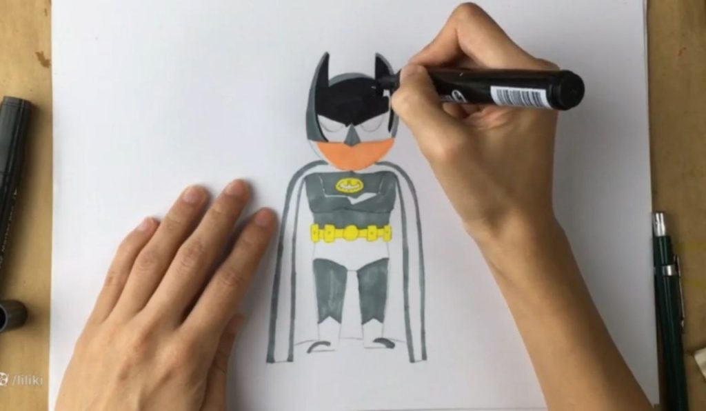 تکمیل سایهها و آمادهسازی نهایی قبل از مشکی