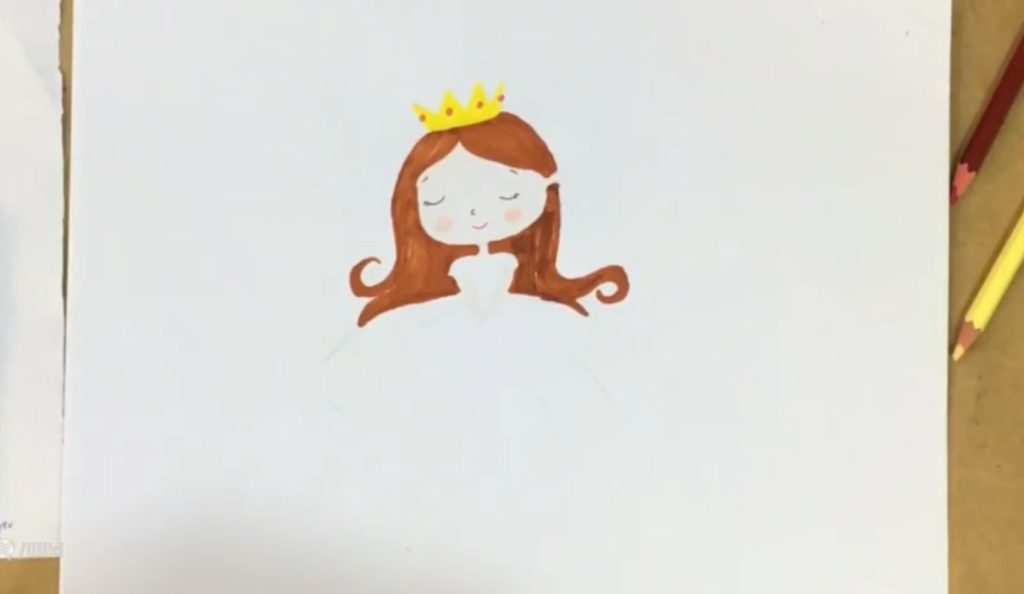 رنگ کردن موها با ماژیک