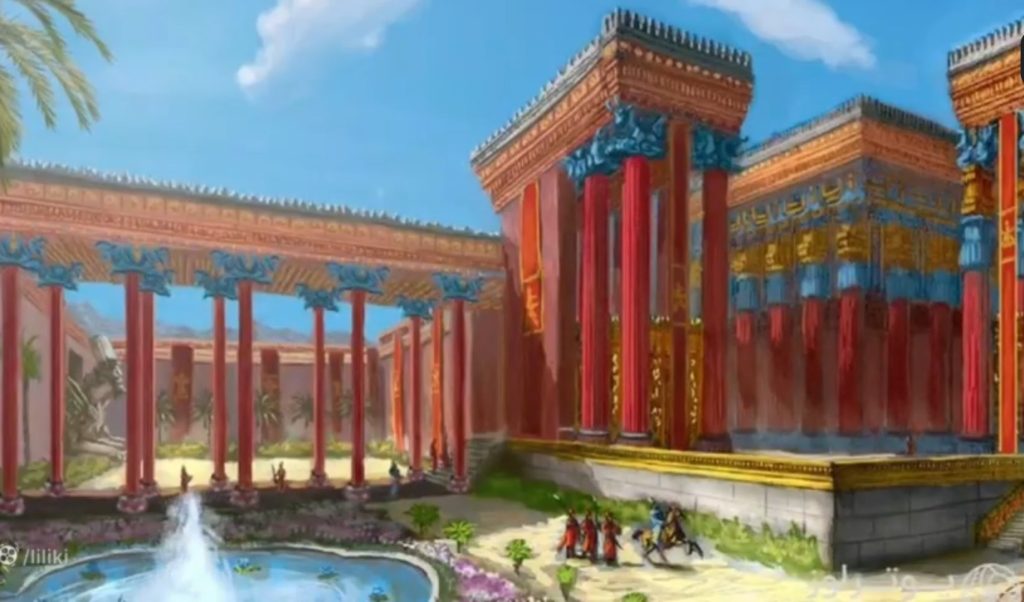 معماری باستانی تاریخ هنر هخامنشیان
کاخ آپادانا