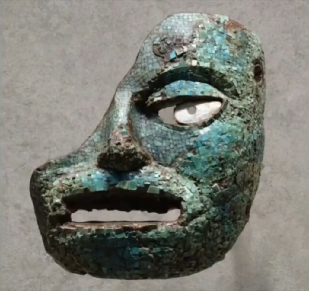 نقاب نمایش در هنر اشکانیان