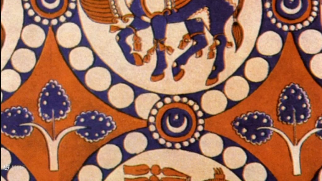 نساجی پارچه و قالی از هنر های برجسته ساسانیان