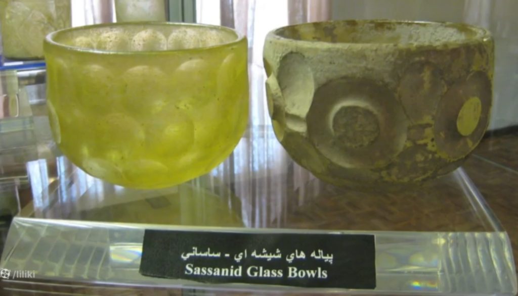 شیشه گری دوران ساسانی