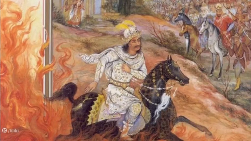 هنر نمایش ساسانیان