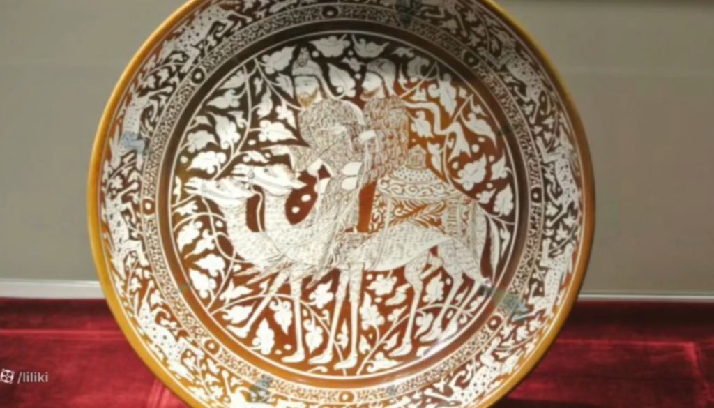 نقاشی های سفالی در دوره ظهور اسلام