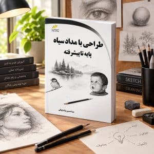 کتاب طراحی با مداد سیاه
