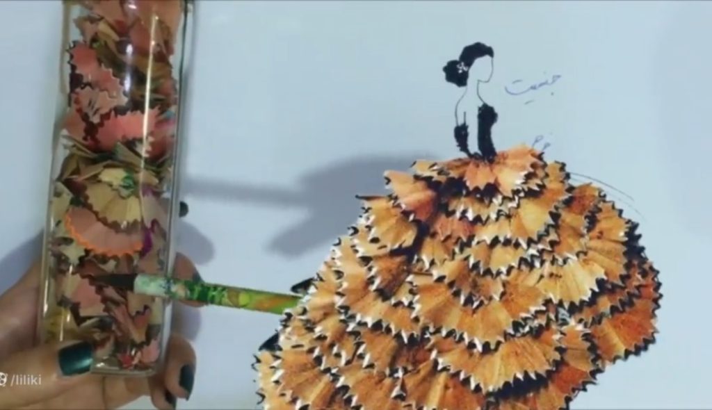 الهام از رنگ و جنس در ایده پردازی در طراحی لباس
