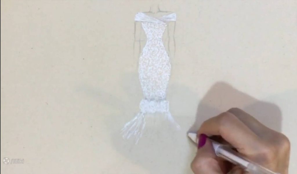 طراحی کلوش و جهت چینها