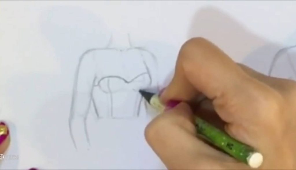 مشخص کردن فرم لباس روی اندام